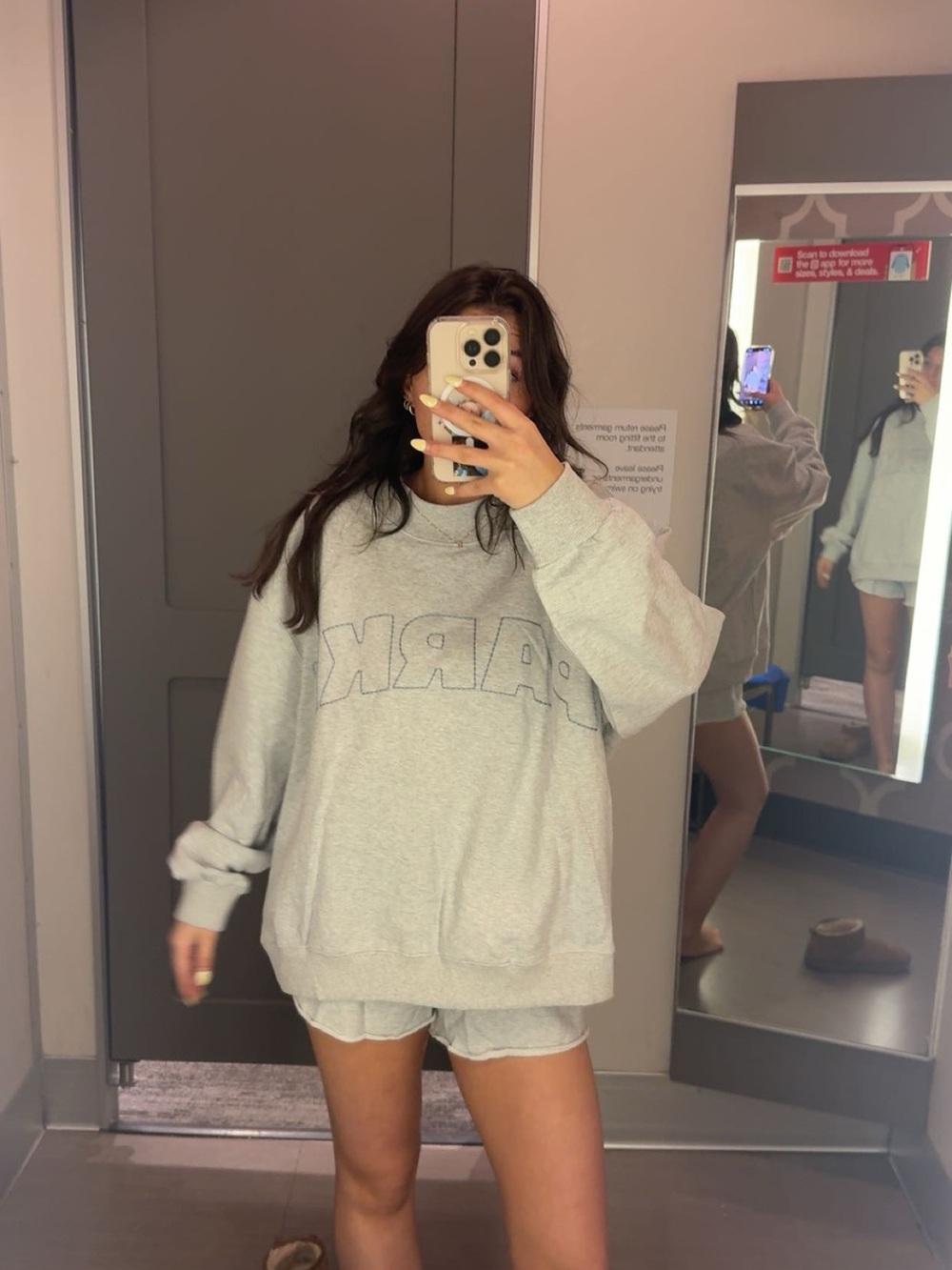 target x parke collab grey set